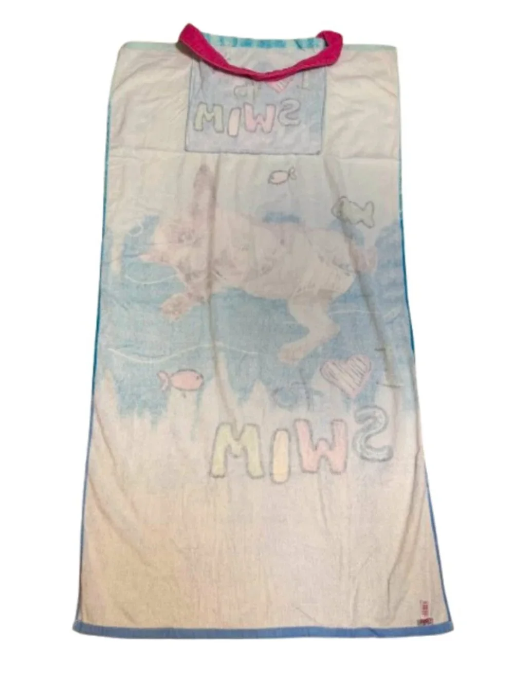 Justice Beach Towel with Built-In Carry Bag Tote